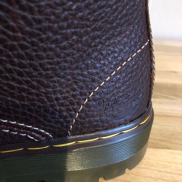 Dr Martens Gilbreth women’s steel toe brown leather work boot size 5 non-slip - Picture 8 of 8